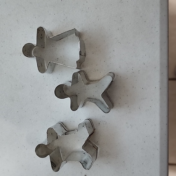 Source Unknown Silver Cookie Cutter Set - Picture 3 of 6